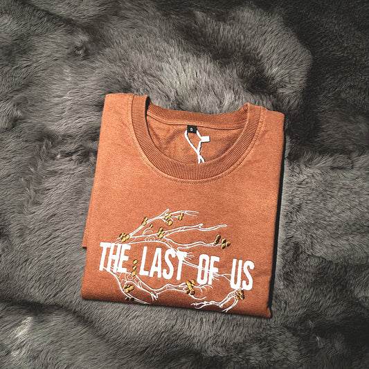Last of Us Oversized T-Shirt – 240 GSM Heavyweight Terry Cotton