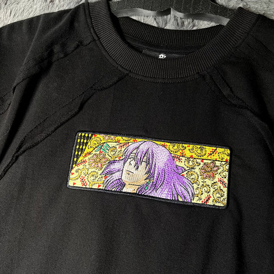 Sleepy Beauty Anime Oversized T-Shirt | 100% Terry Cotton 240 GSM Tee