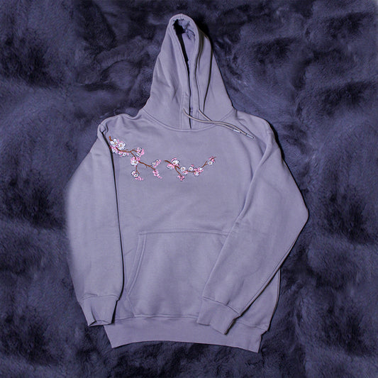 SAKURA BLOOM Oversized Hoodie – 100% Cotton Fleece | 420 GSM